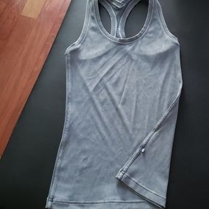 Lululemon Tank.  6.  Stonewash Blue